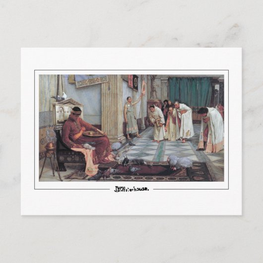 John William Waterhouse #1 - Fine Art Postcard Postkarte (Vorderseite)
