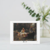 John William Waterhouse #3 - Fine Art Postcard Postkarte (Stehend Vorderseite)