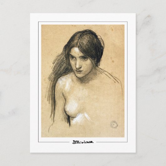 John William Waterhouse #4 - Fine Art Postcard Postkarte (Vorderseite)