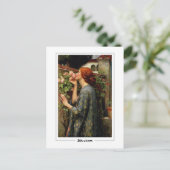 John William Waterhouse #8 - Fine Art Postcard Postkarte (Stehend Vorderseite)