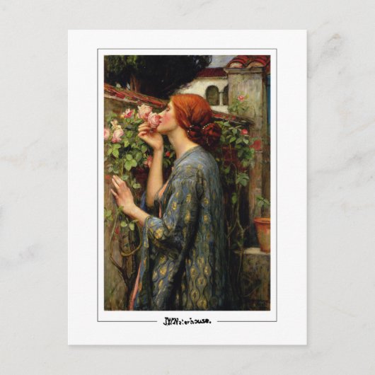 John William Waterhouse #8 - Fine Art Postcard Postkarte (Vorderseite)
