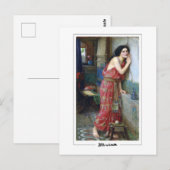 John William Waterhouse #9 - Fine Art Postcard Postkarte (Vorne/Hinten)