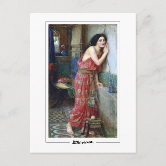 John William Waterhouse #9 - Fine Art Postcard Postkarte (Vorderseite)