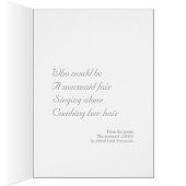 John William Waterhouse A mermaid Tennyson Gedicht (Innen (Rechts))