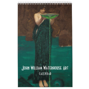 John William Waterhouse Art Calendar Kalender