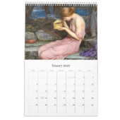 John William Waterhouse Art Calendar Kalender (Jan 2026)