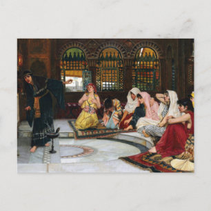 John William Waterhouse befragt die Orakel Postkarte