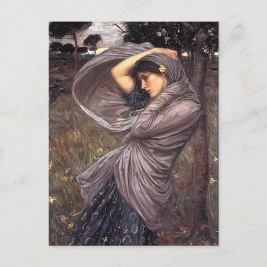 John William Waterhouse - Boreas Postkarte (Vorderseite)