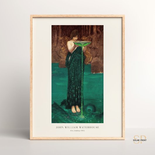 John William Waterhouse Circe Invidiosa Envious Poster