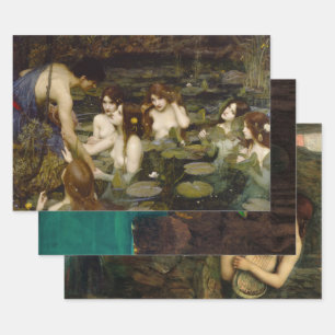 John William Waterhouse Collection, Decoupage Geschenkpapier Set