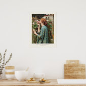 John William Waterhouse Das Soul der Rose 1908 Poster (Küche)