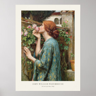 John William Waterhouse Das Soul der Rose 1908 Poster