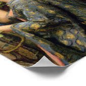 John William Waterhouse - Das Soul der Rose Poster (Ecke)