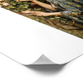 John William Waterhouse - Das Soul der Rose Poster (Ecke)