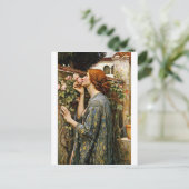 John William Waterhouse - Das Soul der Rose Postkarte (Stehend Vorderseite)