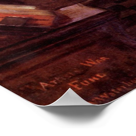 John William Waterhouse - Destiny Poster (Ecke)