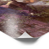 John William Waterhouse - Die Ankündigung Fotodruck (Ecke)