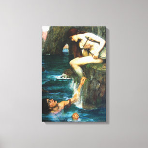 John William Waterhouse die Sirene Leinwanddruck