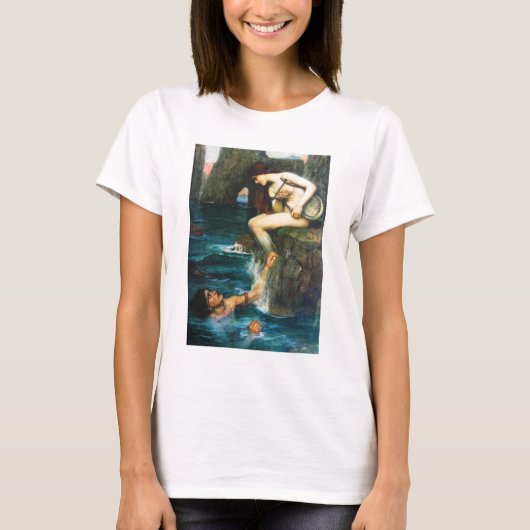 John William Waterhouse die Sirene T-Shirt (Vorderseite)