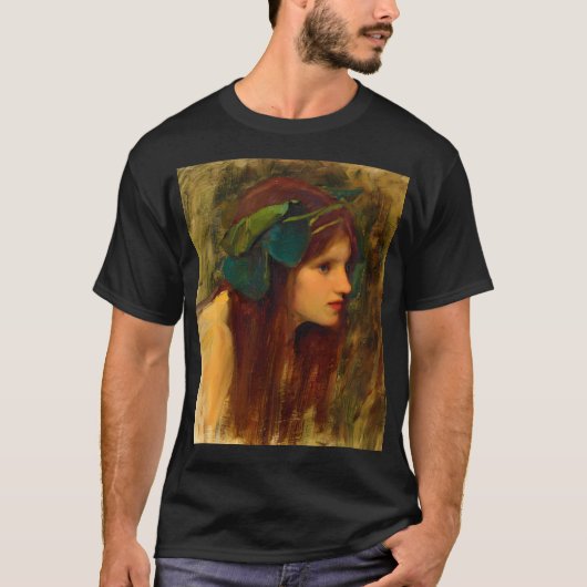 John William Waterhouse Female Head Study for 'A T-Shirt (Vorderseite)