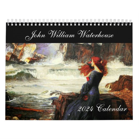 John William Waterhouse Fine Art Kalender (Titelbild)
