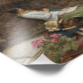 John William Waterhouse - Gute Nachbarn Fotodruck (Ecke)