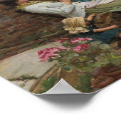 John William Waterhouse - Gute Nachbarn Poster (Ecke)