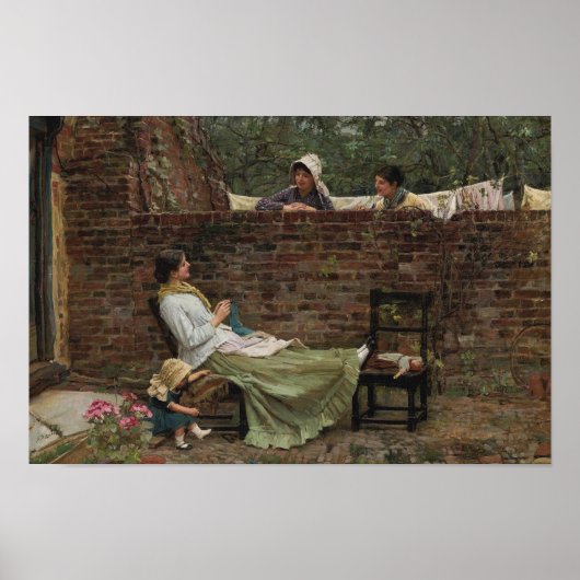 John William Waterhouse - Gute Nachbarn Poster (Vorne)