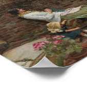 John William Waterhouse - Gute Nachbarn Poster (Ecke)