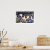 John William Waterhouse - Hylas und die Nymphen Poster (Küche)