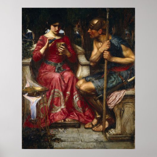 John William Waterhouse - Jason and Medea Poster (Vorne)