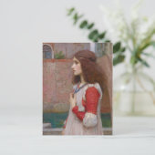 John William Waterhouse Juliet Shakespeare CC1100 Postkarte (Stehend Vorderseite)