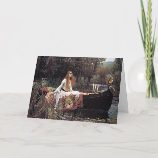 John William Waterhouse Karte (Vorderseite)