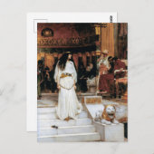 John William Waterhouse Mariamne Verlasse Urteil Postkarte (Vorne/Hinten)