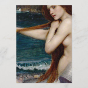 John William Waterhouse Meerjungfrau Einladung