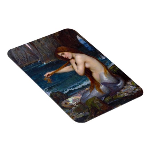John William Waterhouse Mermaid Art Foto Magnet (Rechte Seite)
