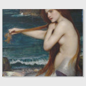 John William Waterhouse Mermaid Geschenkpapier (Flach)