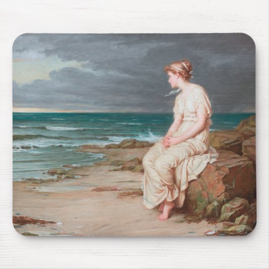 John William Waterhouse Miranda Art Mouse Pad Mousepad (Vorne)