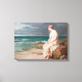 John William Waterhouse Miranda Art Wrapped Canvas Leinwanddruck (Vorderseite)