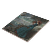 John William Waterhouse - Miranda - der Sturm Fliese (Seite)