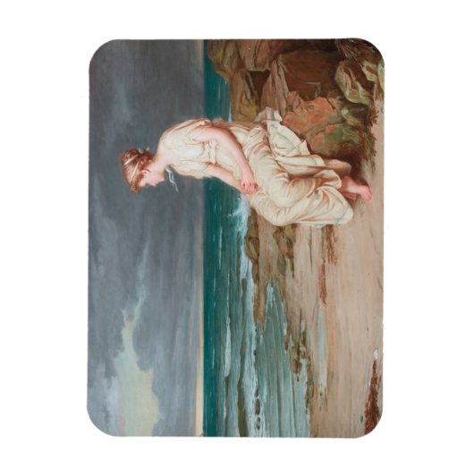 John William Waterhouse - Miranda Magnet (Vertikal)