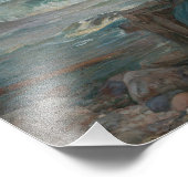 John William Waterhouse - Miranda - The Tempest Fotodruck (Ecke)