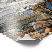 John William Waterhouse - Miranda - The Tempest Fotodruck (Ecke)