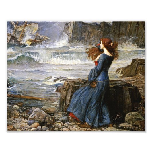 John William Waterhouse - Miranda - The Tempest Fotodruck (Vorne)