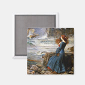 John William Waterhouse - Miranda - The Tempest Magnet (Vorderseite/Rückseite)