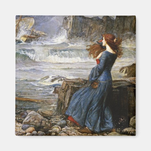 John William Waterhouse - Miranda - The Tempest Magnet (Vorne)