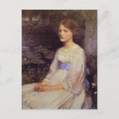 John William Waterhouse - Miss Betty Pollock Postkarte (Vorderseite)