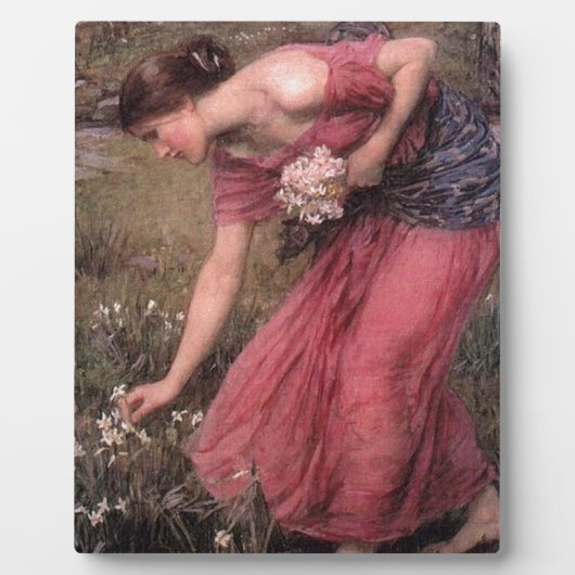 John William Waterhouse - Narcissus - Fine Art Fotoplatte (Vorderseite)
