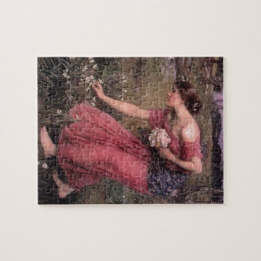 John William Waterhouse - Narcissus - Fine Art Puzzle (Horizontal)