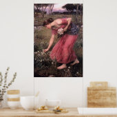 John William Waterhouse - Narcissus - Print Poster (Küche)